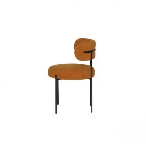 Modern Simple Comfortable Fashion Versatile Luxe Ailsa Dining Chair—Boucle Fabric(white)