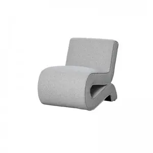 Modern Simple Comfortable Versatile Creative Curved Winding Occasional Chair