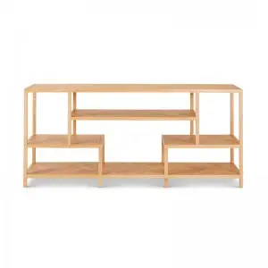 Modern Simple Natural Fashionable Versatile  Ollie Oversize Console(wood)