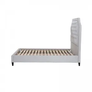 Modern Luxurious Elegant Romantic Simple Parisian Tufted Bed with Storage