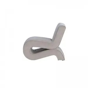 Modern Simple Comfortable Versatile Creative Curved Winding Occasional Chair