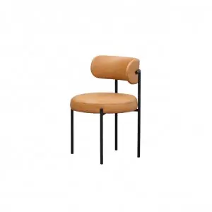 Modern Simple Comfortable Fashion Versatile Luxe Ailsa Dining Chair—Boucle Fabric(white)