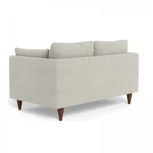 Modern Simple Elegant and Fashionable High-set timber legs Eton Fabric Modular Sofa