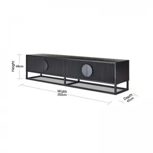 Modern Simple Elegant Versatile Retro Luxurious  Maximus Entertainment Unit