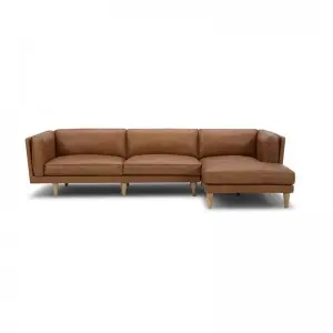 Modern Minimalist Fashionable Retro Comfortable Berlin Leather Modular Sofa