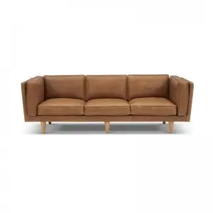 Modern Minimalist Fashionable Retro Comfortable Berlin Leather Modular Sofa