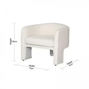 Modern Simple Versatile Retro Lght luxury Roket Occasional Chair