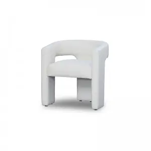 Modern Simple Elegant Versatile Lght luxury Millar Occasional Chair—Boucle Fabric (natural)