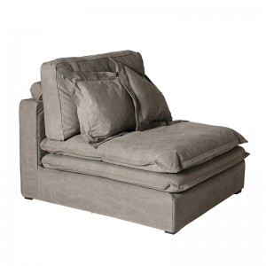 Modern Simplicity Leisure Fashion Removable covers Slouch Fabric Sofa