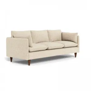 Modern Simple Elegant and Fashionable High-set timber legs Eton Fabric Modular Sofa