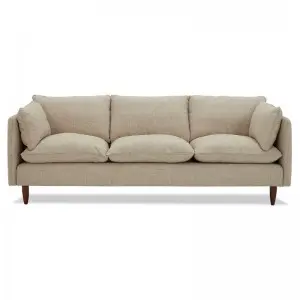 Modern Simple Elegant and Fashionable High-set timber legs Eton Fabric Modular Sofa