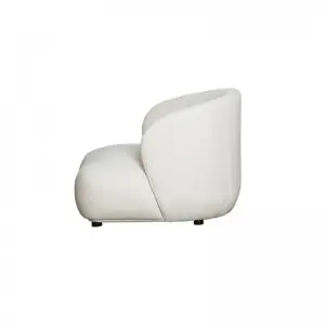 Modern Simple Versatile Elegant Tubby Fabric Occasional Chair
