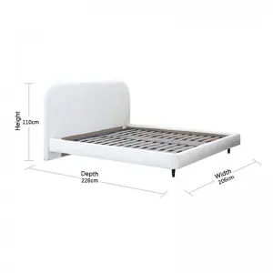 Modern Simplicity Graceful Fashion Exquisite Comfortable Belmont Bed