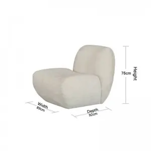 Modern Simple Lazy Versatile Elegant Cobble Occasional Chair