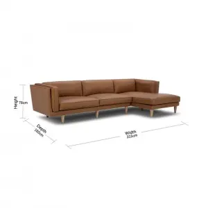 Modern Minimalist Fashionable Retro Comfortable Berlin Leather Modular Sofa