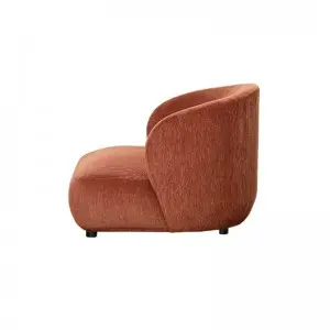Modern Simple Versatile Elegant Tubby Fabric Occasional Chair