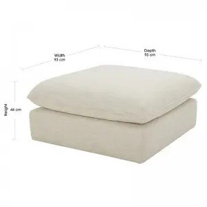 Modern Minimalist Fashionable Classic Versatile Cloud-like Sorrento Fabric Modular Sofa