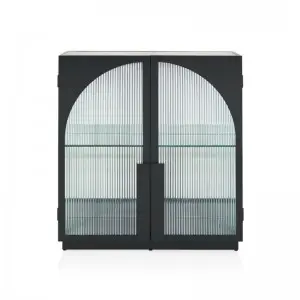 Modern Simple Natural Elegant Retro Luxurious Bianca Bar Cabinet