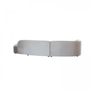 Modern Light Luxury Elegant Versatile Comfortable Fashionable Crescent Sofa