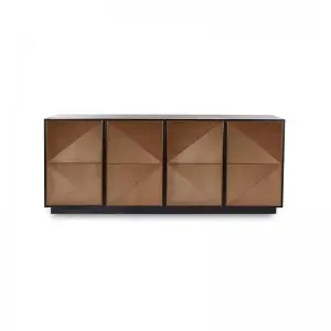 Modern Elegant Retro Luxurious Versatile Bordeaux Buffet