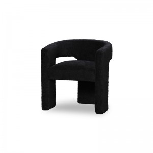 Modern Simple Elegant Versatile Lght luxury Millar Occasional Chair—Boucle Fabric (natural)