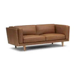Modern Minimalist Fashionable Retro Comfortable Berlin Leather Modular Sofa