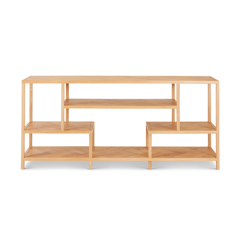 Modern Simple Natural Fashionable Versatile  Ollie Oversize Console(wood)1.1