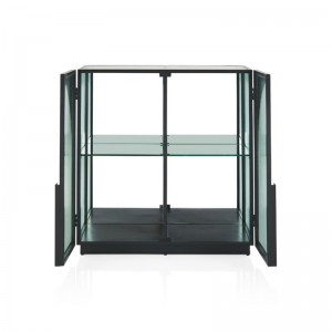 Modern Simple Natural Elegant Retro Luxurious Bianca Bar Cabinet