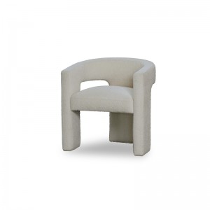 Modern Simple Elegant Versatile Lght luxury Millar Occasional Chair—Boucle Fabric (natural)