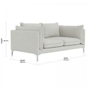 Modern Simplicity Comfortable Versatile Retro PANAMA Fabric Modular Sofa