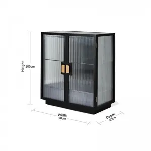 Modern Simple Elegant Retro Luxurious Versatile Toulouse Bar Cabinet