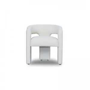Modern Simple Elegant Versatile Lght luxury Millar Occasional Chair—Boucle Fabric (natural)